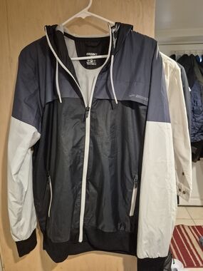 Brooks Men’s Colorblock Runner's Windbreaker Hoodie
